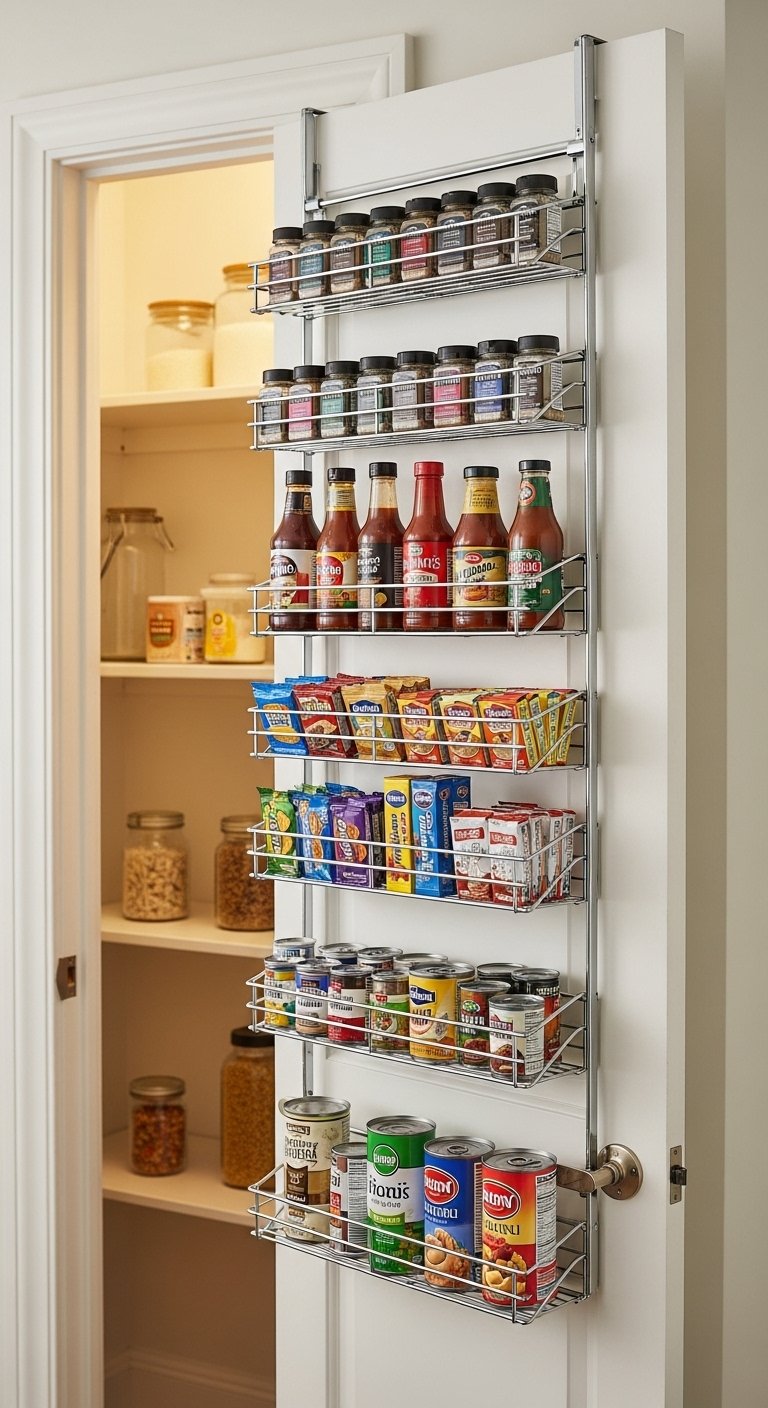 Door-Mounted Storage