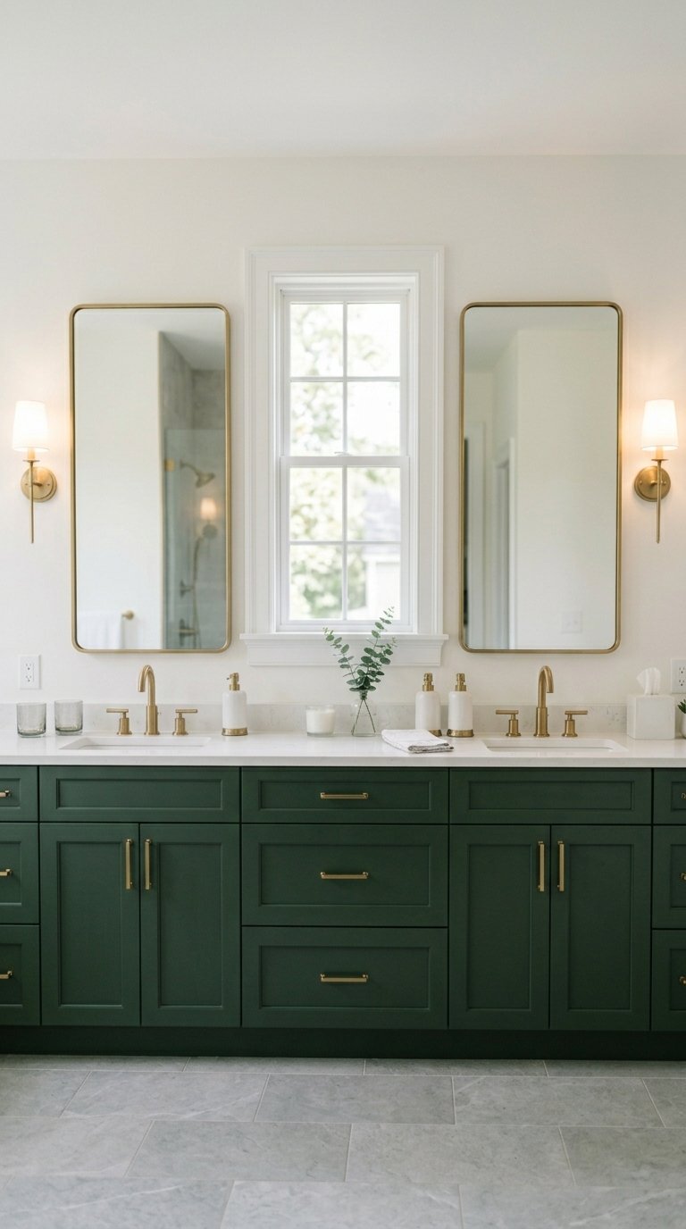Double Vanity Mirror