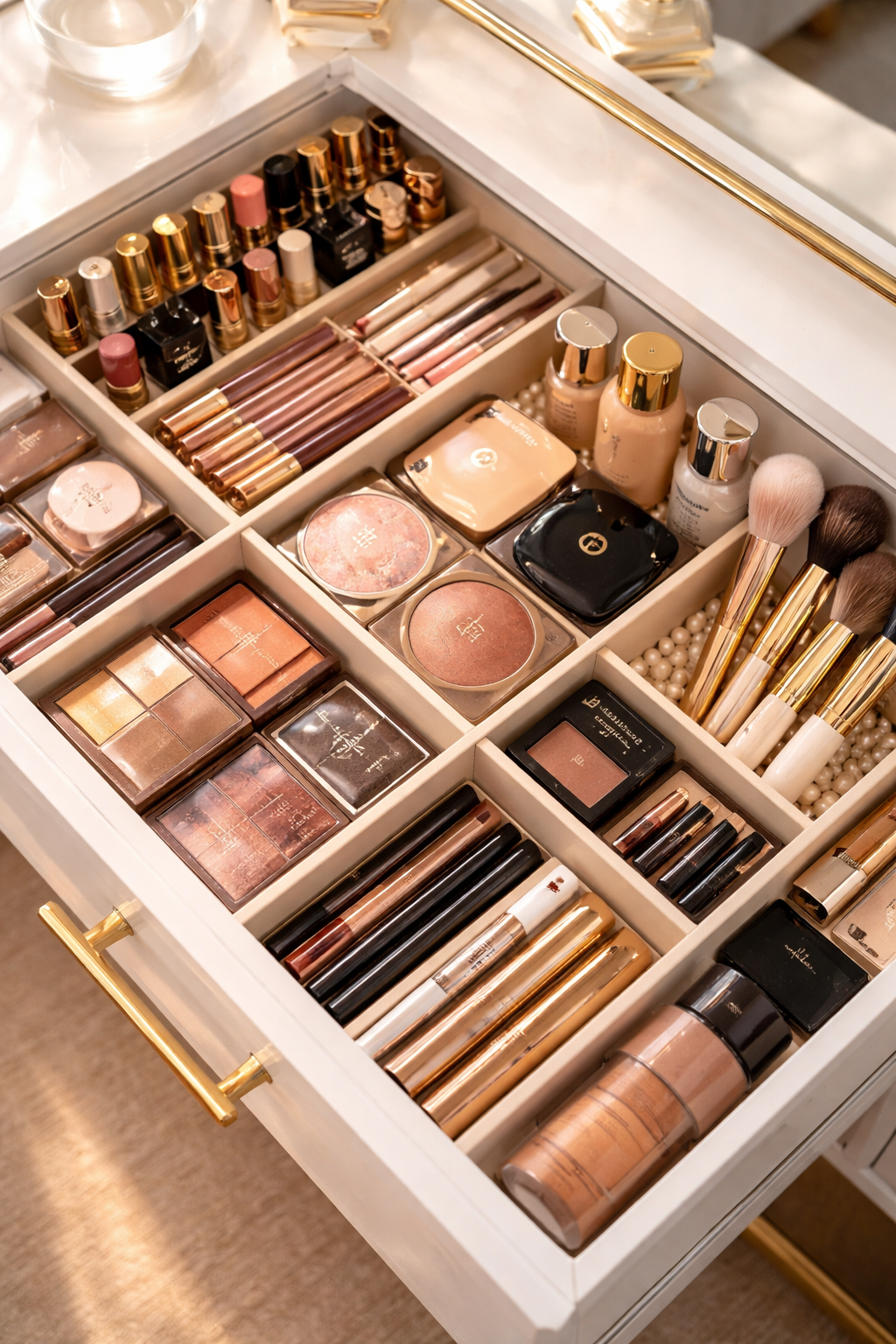 Drawer Organizers for Makeup Lovers