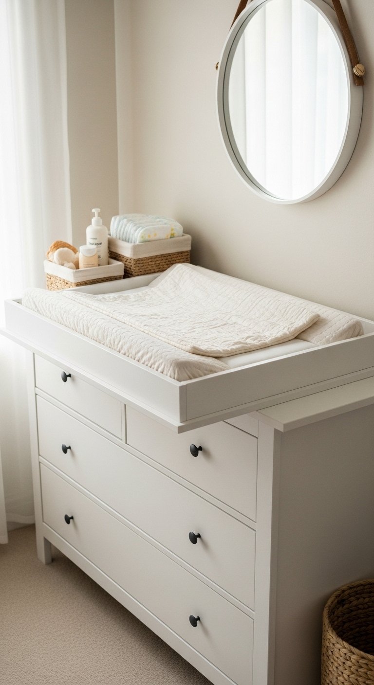 Dresser That Doubles as a Changing Table