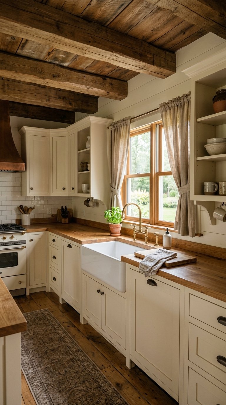 Farmhouse White Kitchen