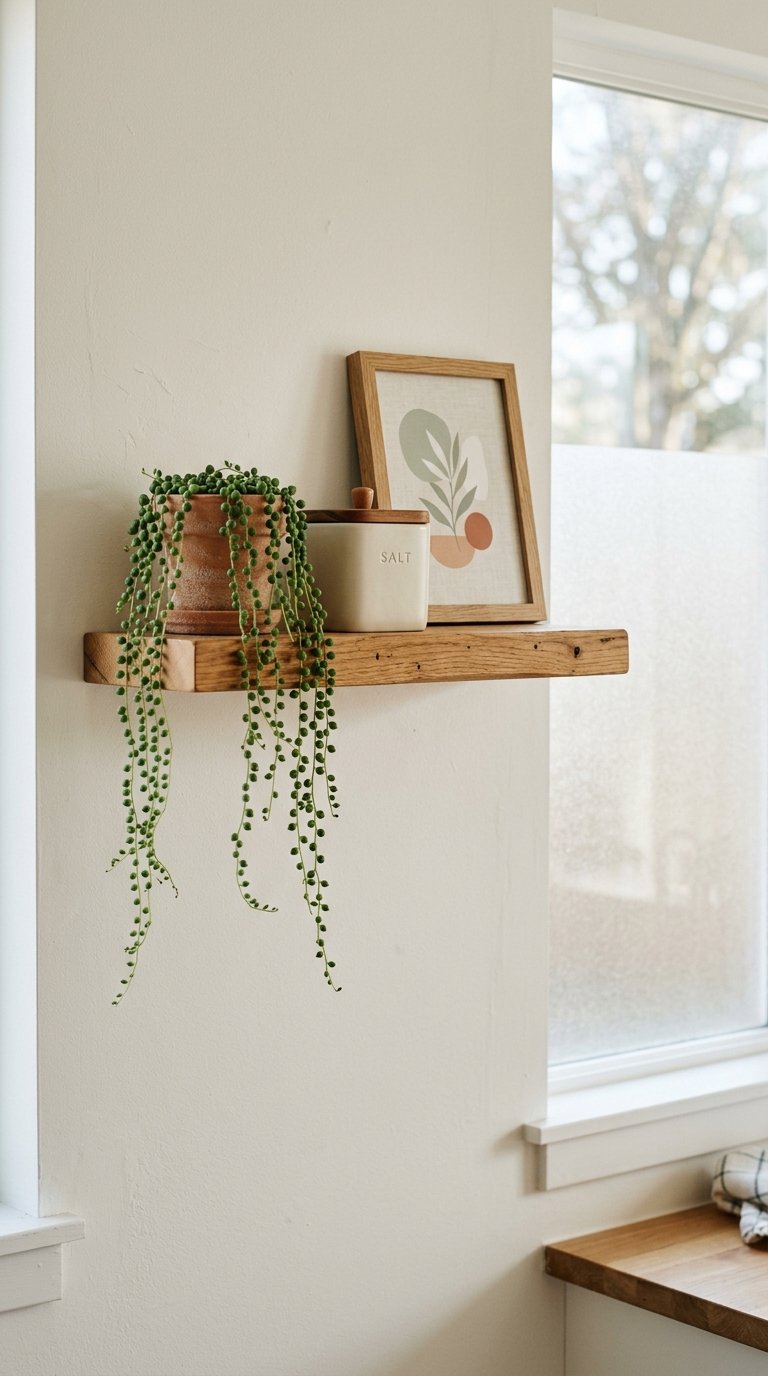 Floating Shelves with Good Styling
