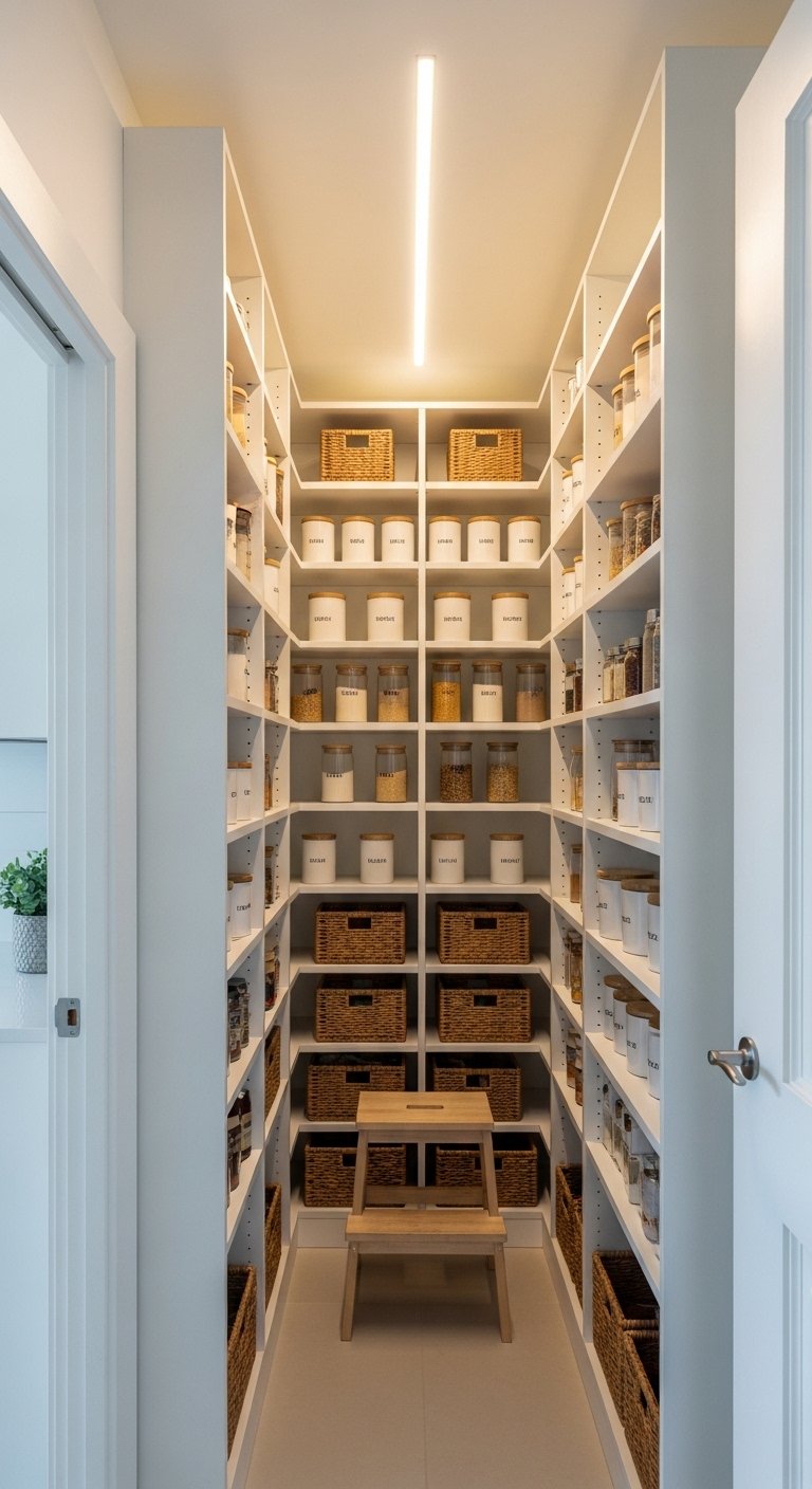 Floor-to-Ceiling Shelving