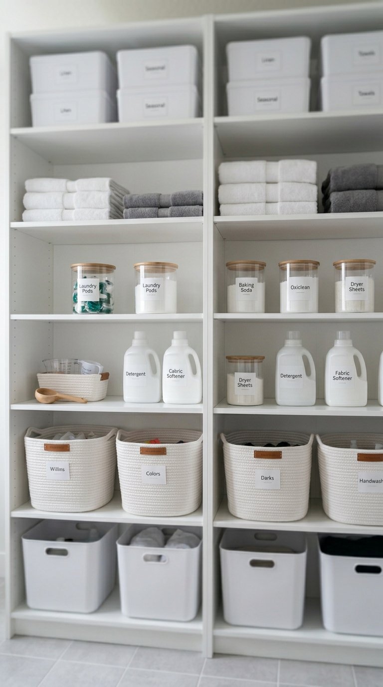 Floor-to-Ceiling Shelving Unit