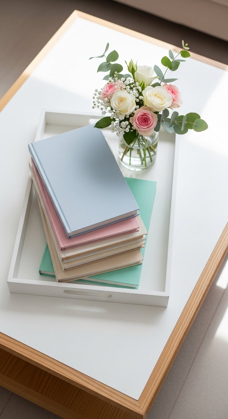 Floral + Books Combo