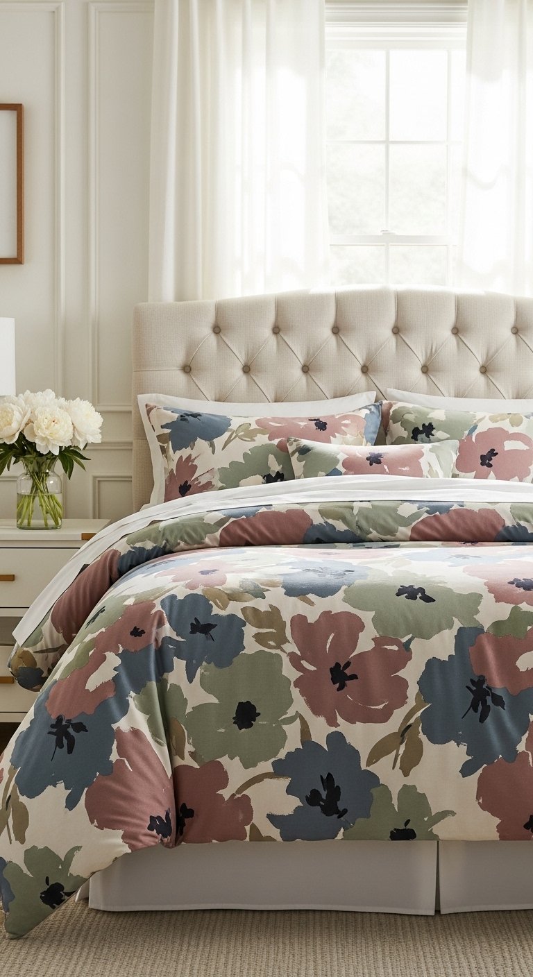 Floral Queen Comforter Sets