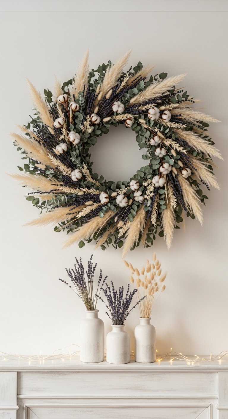 Floral Wreaths and Dried Botanicals