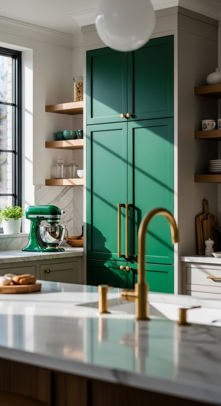 Forest Green Appliances