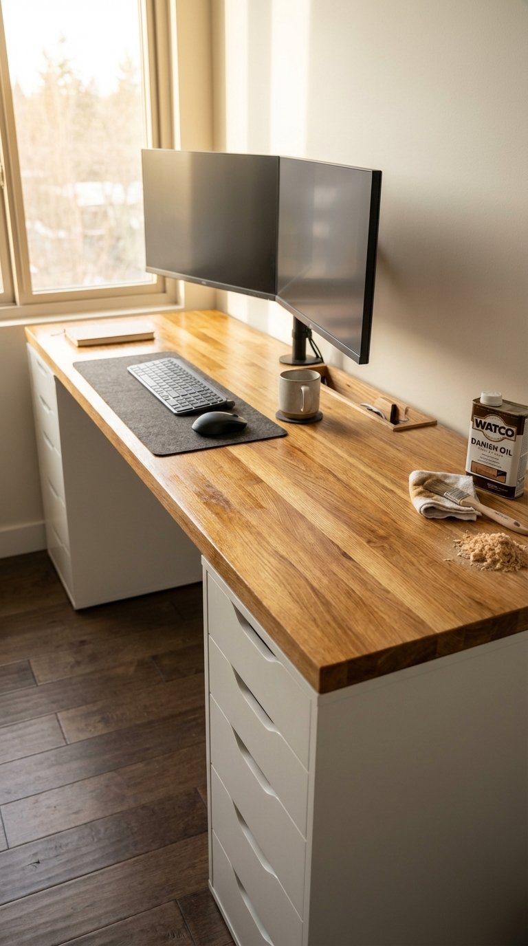 Fully Customized DIY Desk Build
