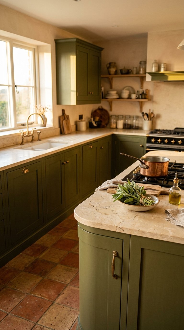 Go All-In With Olive Green