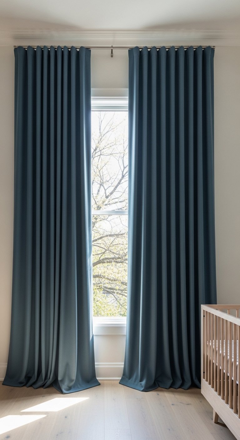 Go Floor-to-Ceiling With Curtains