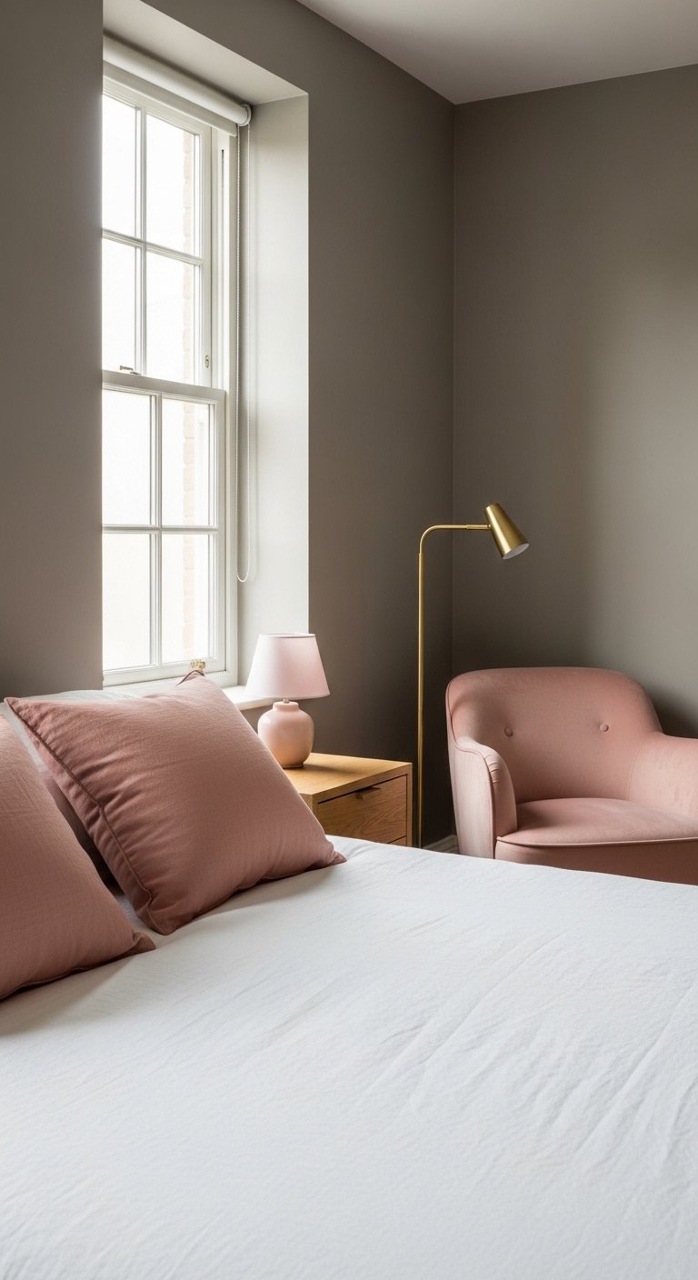 Gray and Blush Pink Combination