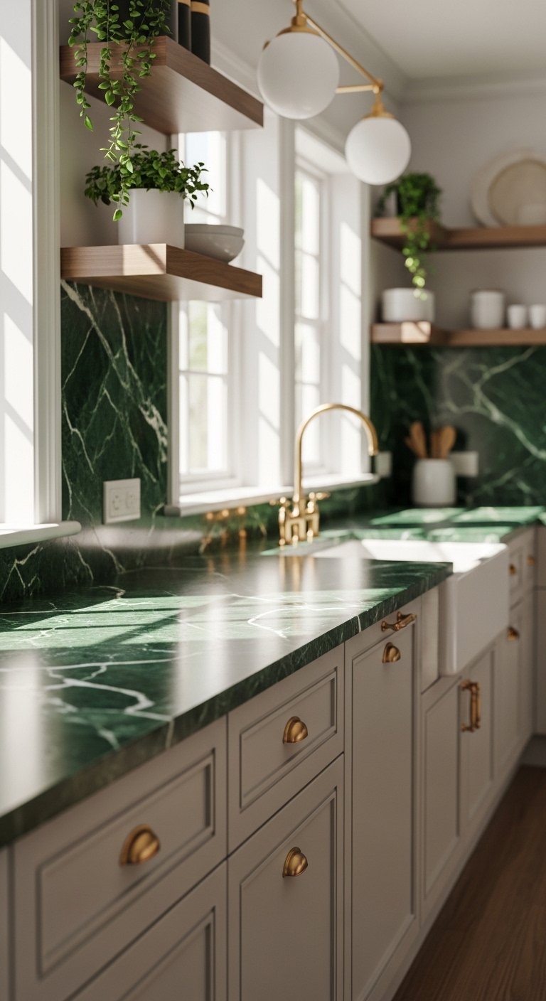 Green Marble Countertops
