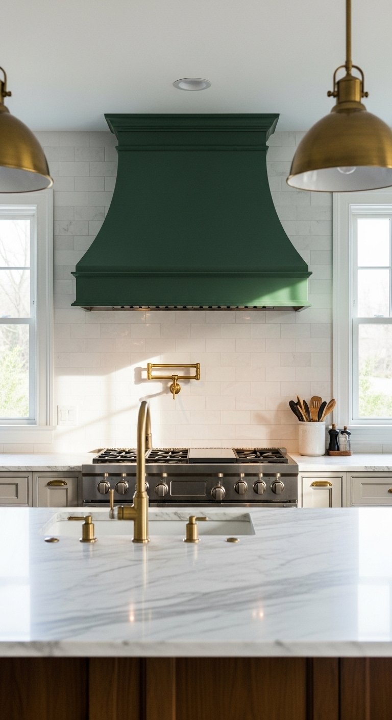 Green Statement Hood