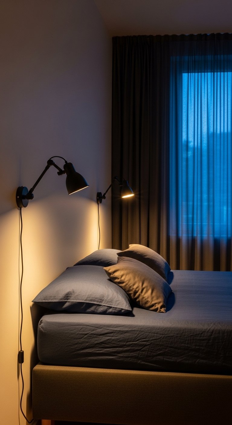 Hang Lighting Instead of Using Floor Lamps