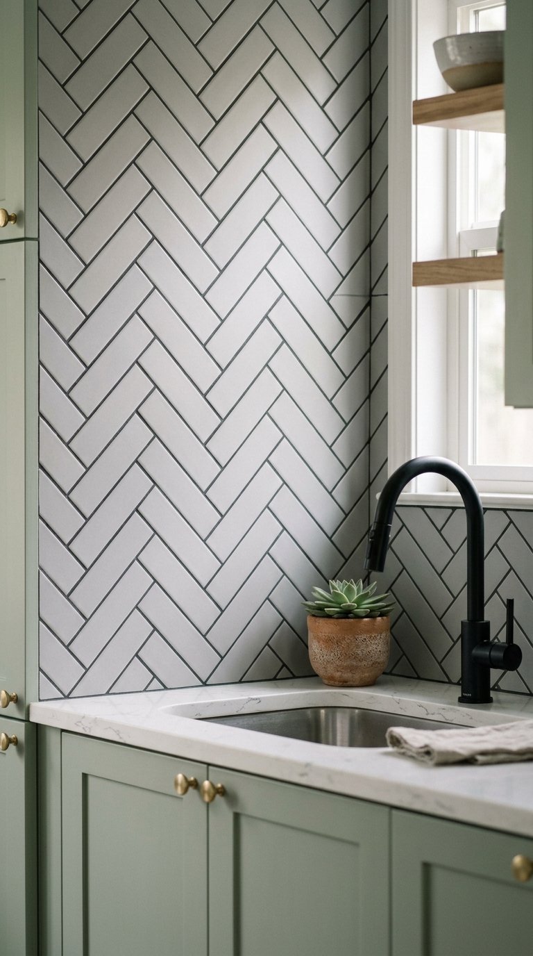 Herringbone Pattern Tiles