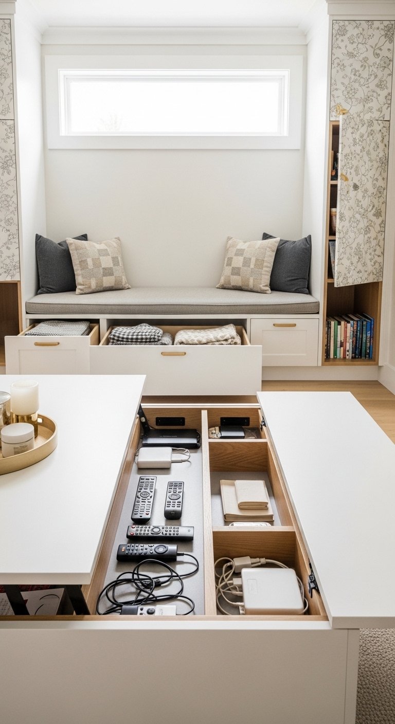 Hidden & Clever Storage