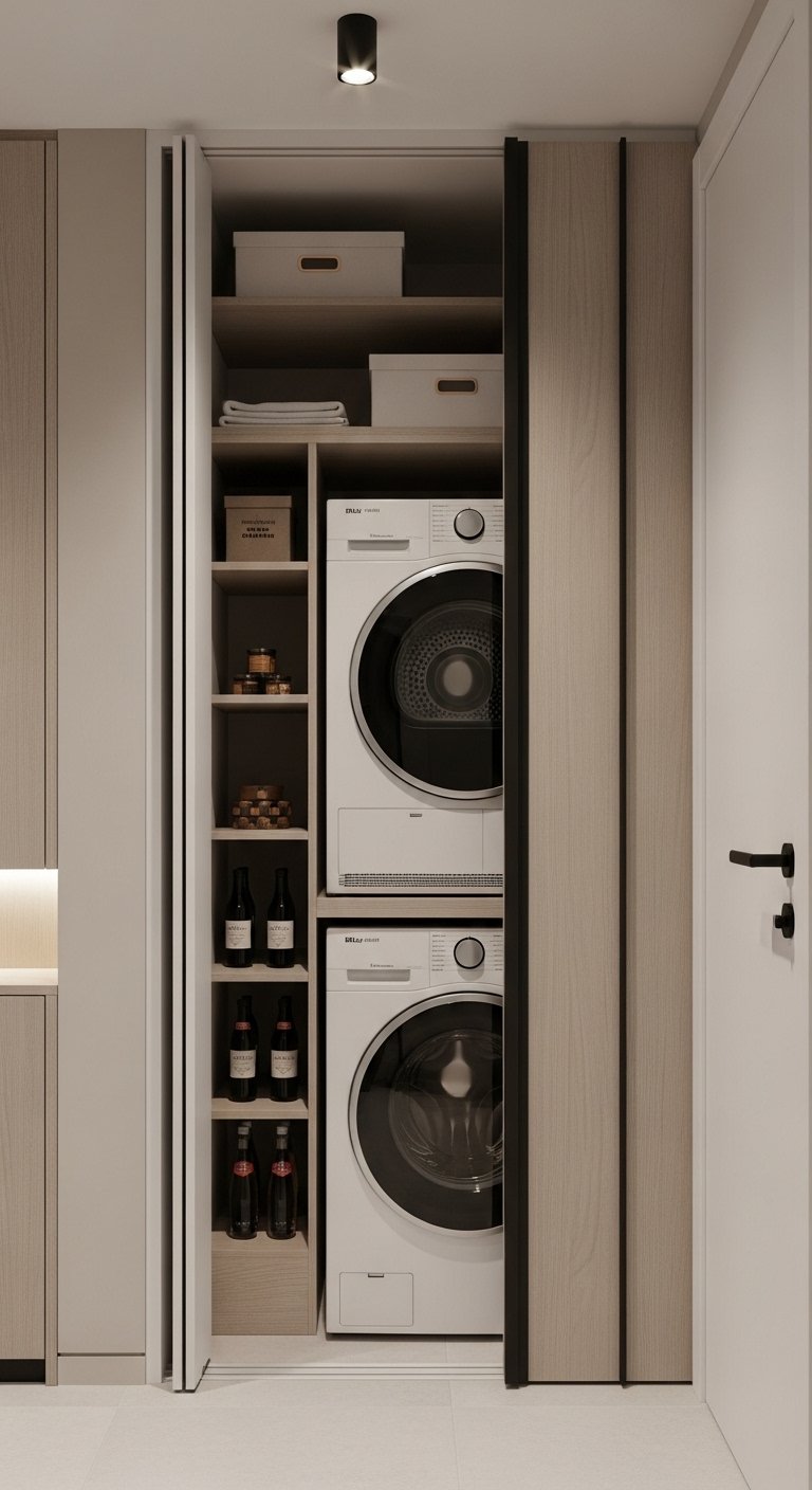 Hidden Laundry Space