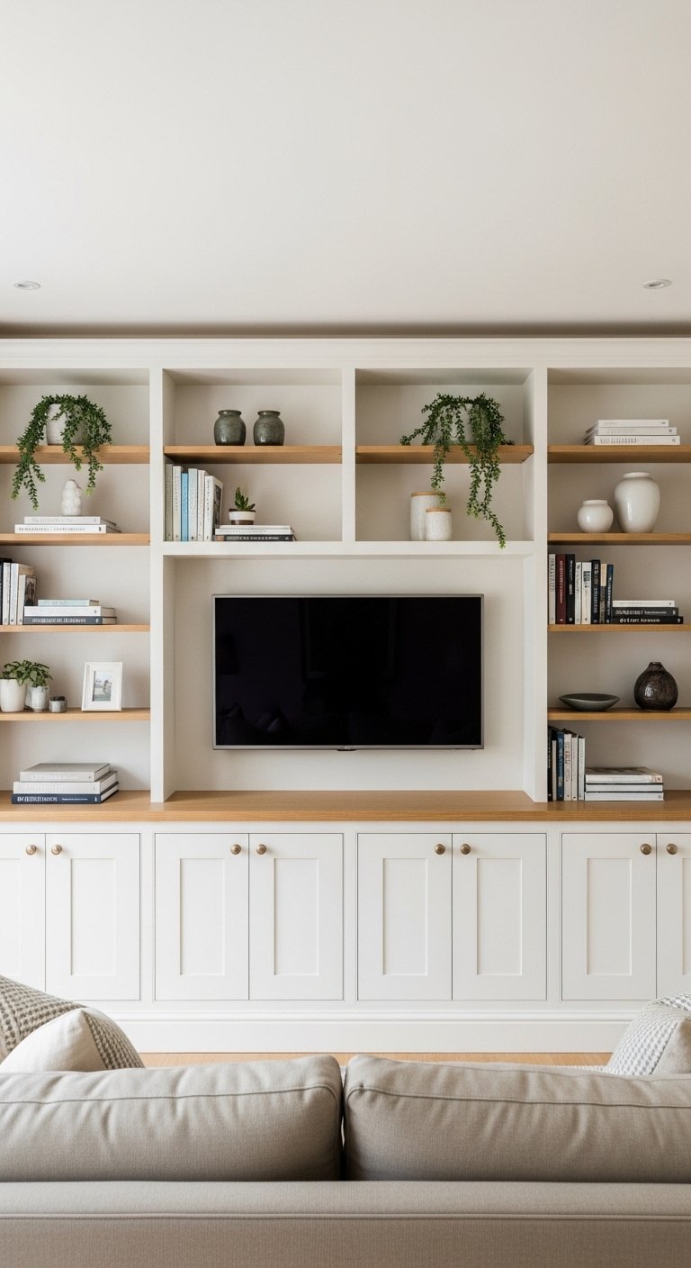 Incorporate Built-In or Custom Storage Solutions