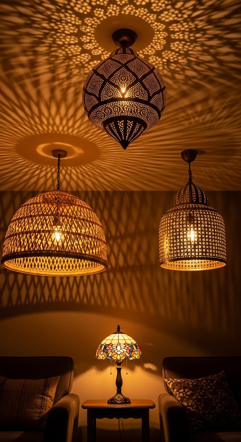 Incorporate Eclectic Lighting Fixtures