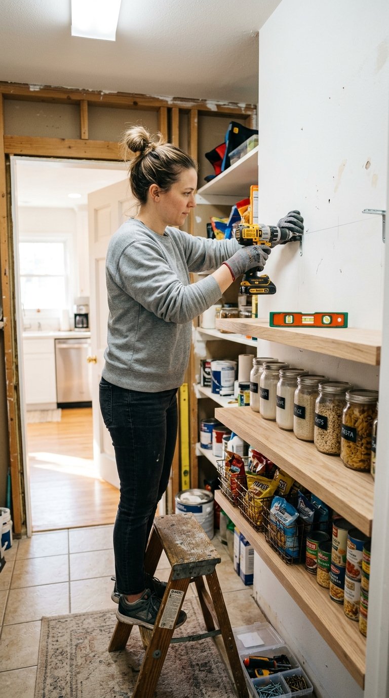 Install Extra Shelving If Possible