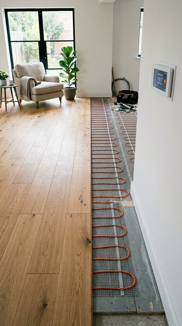 Install Underfloor Heating