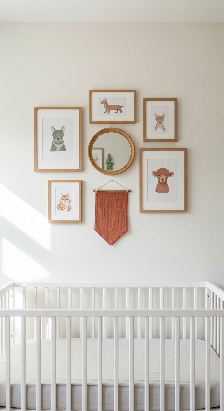 Install a Gallery Wall Above the Crib