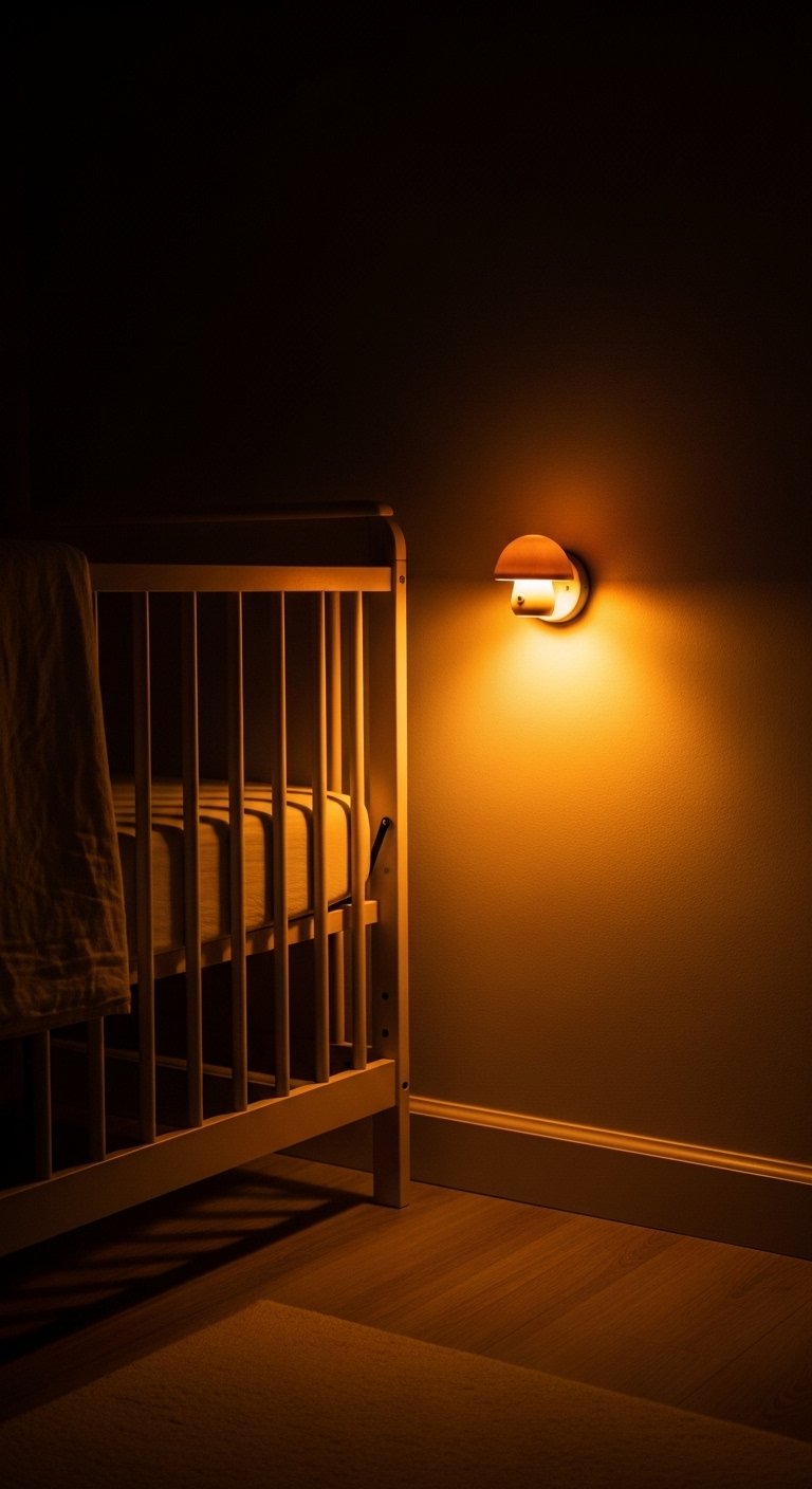 Install a Night Light With Warm Tones