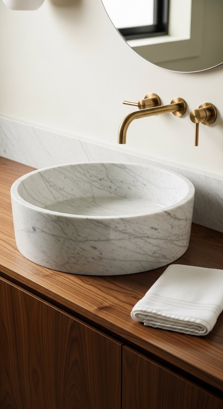 Install a Vessel Sink for Visual Drama