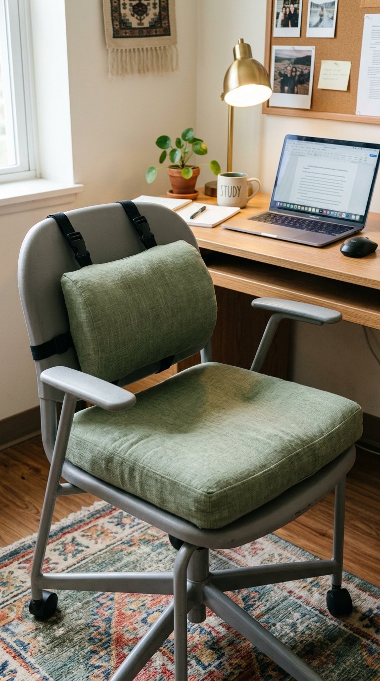 Invest in a Good Desk Chair or Cushion