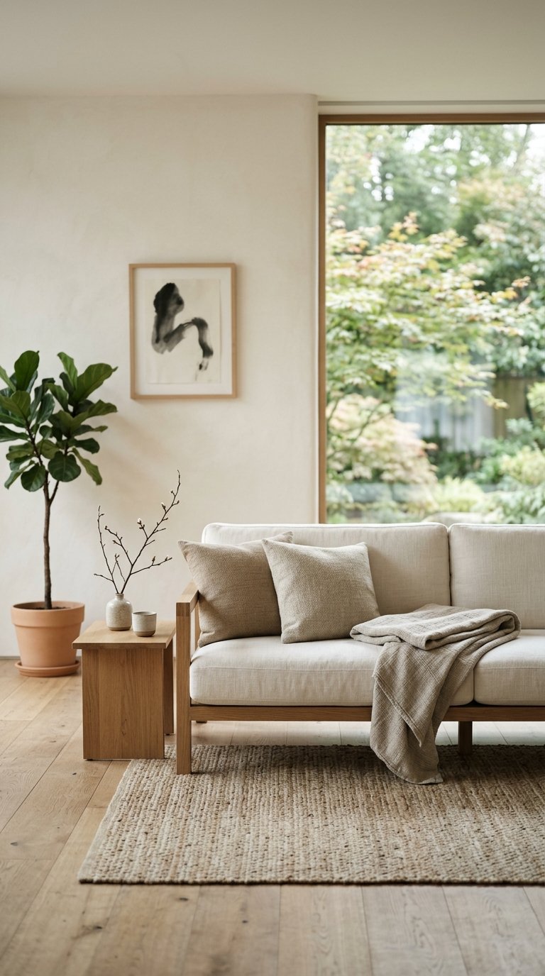 Japandi Minimalist Sofa