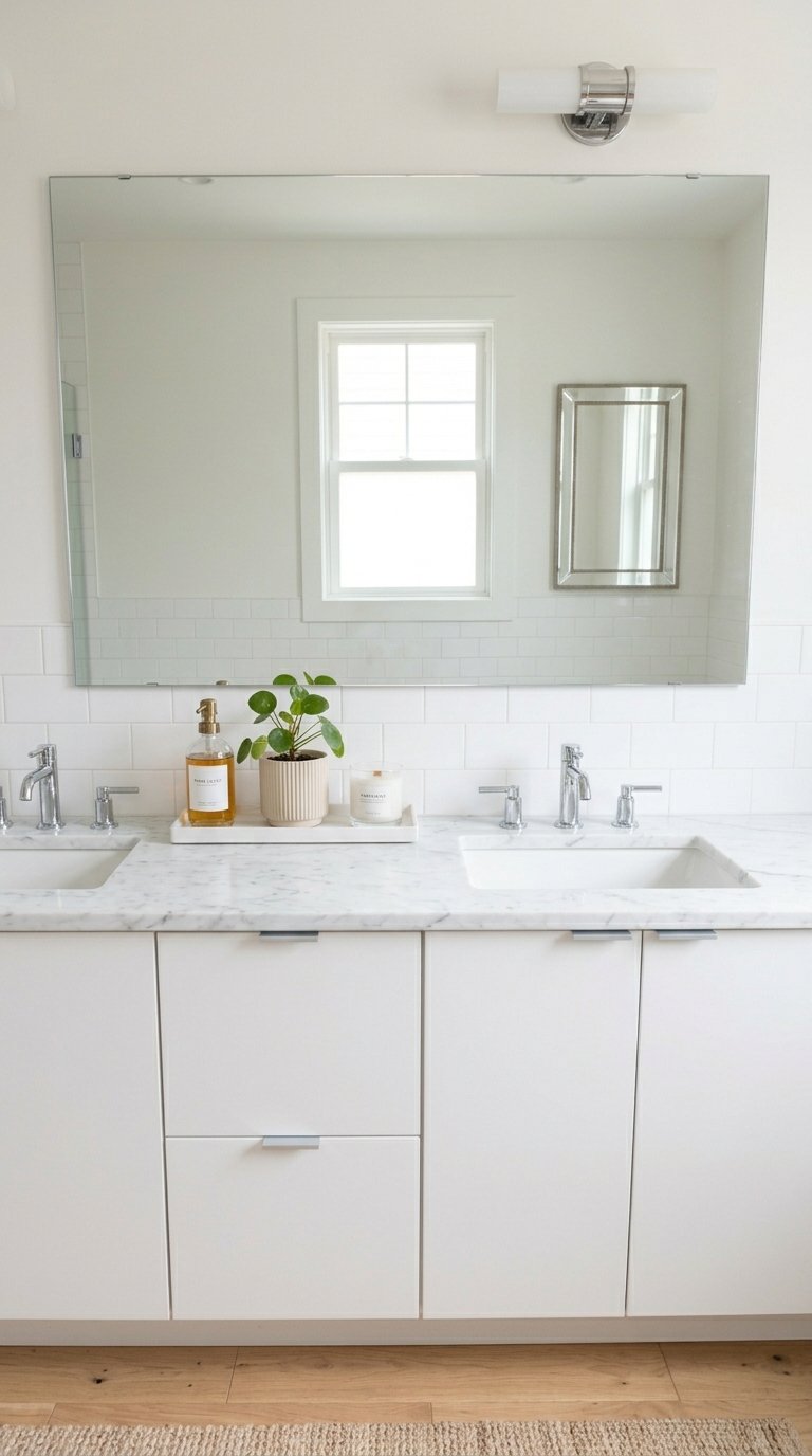 Keep One Side of the Counter Completely Clear