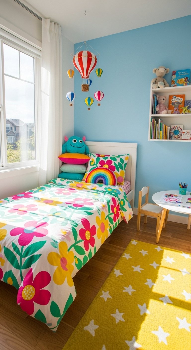 Kids Floral Bedding