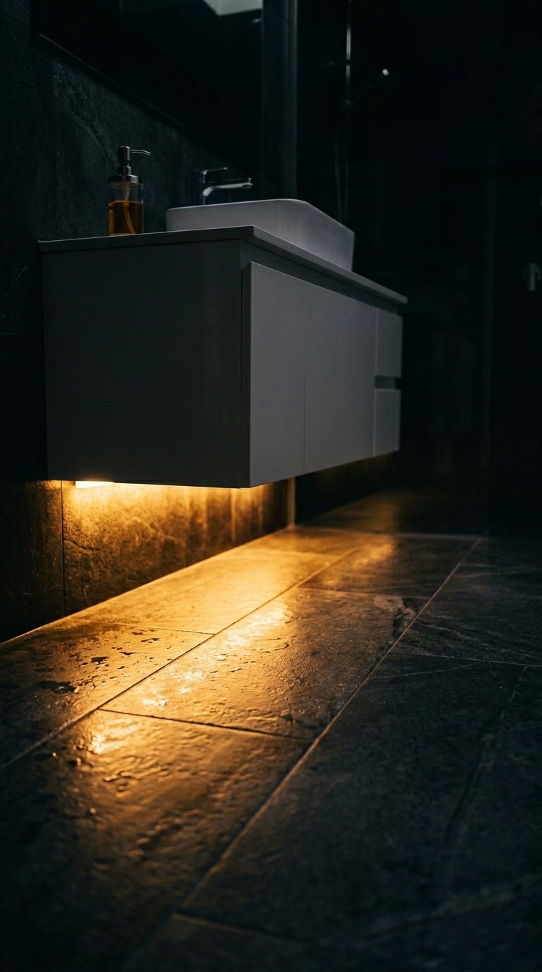 LED Strip Lights Under Vanity Units