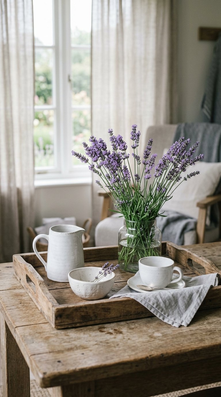 Lavender-Inspired Tray