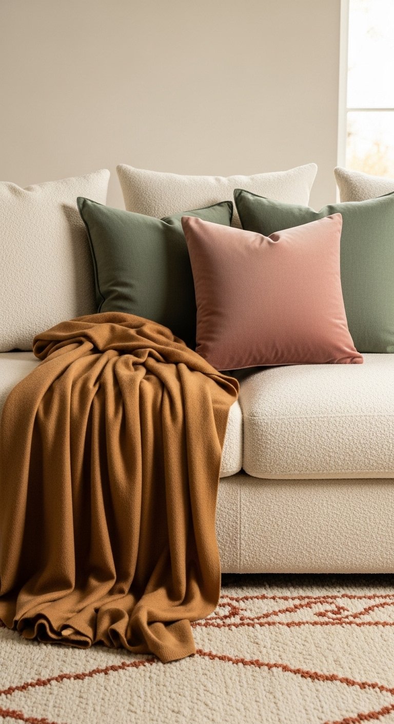 Layer Textiles for Depth and Warmth