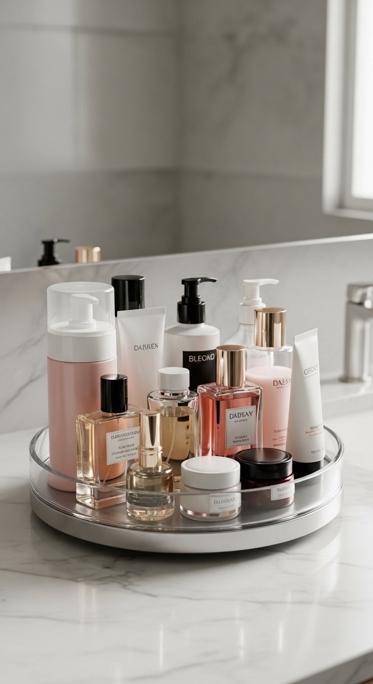 Lazy Susan for Bathroom Products
