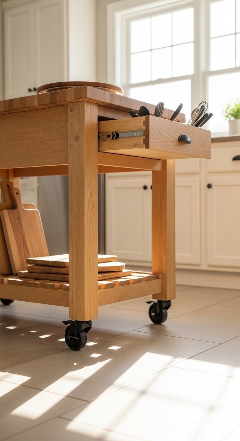 Make It a Portable Rolling Island