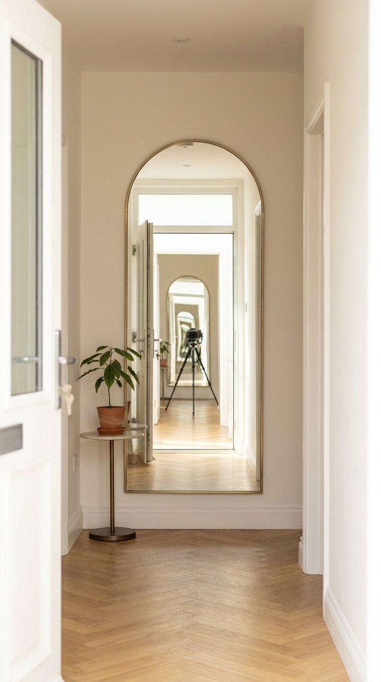 Mirror to Open Up the Space