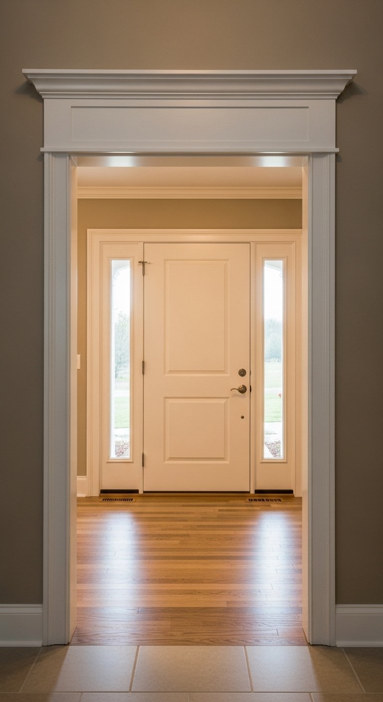 Molding to Frame the Doorway