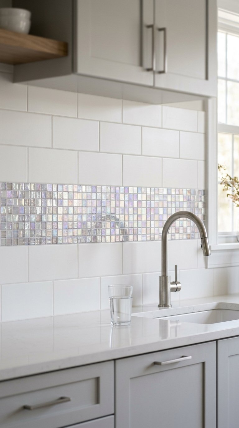 Mosaic Tiles as a Feature Strip