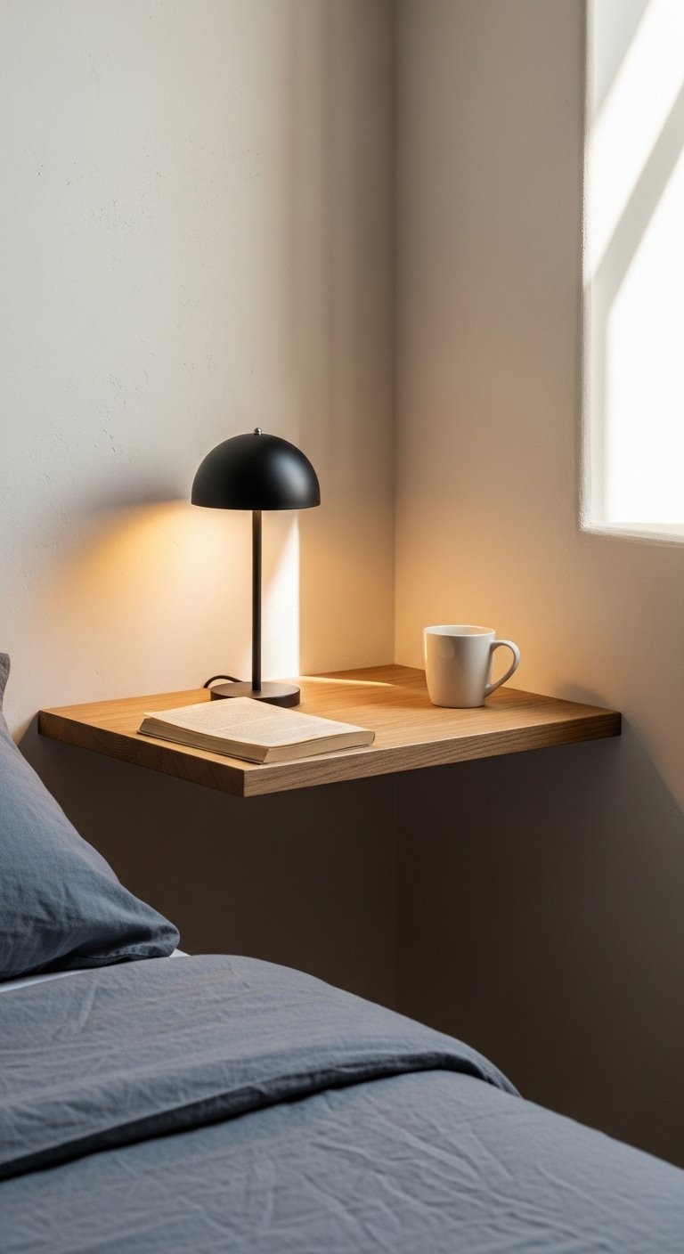 Mount Your Nightstand to the Wall