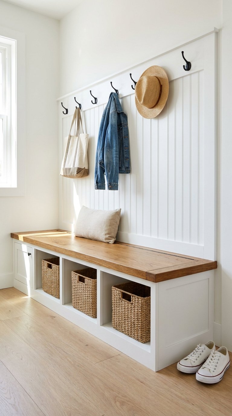 Mudroom Bench With Storage