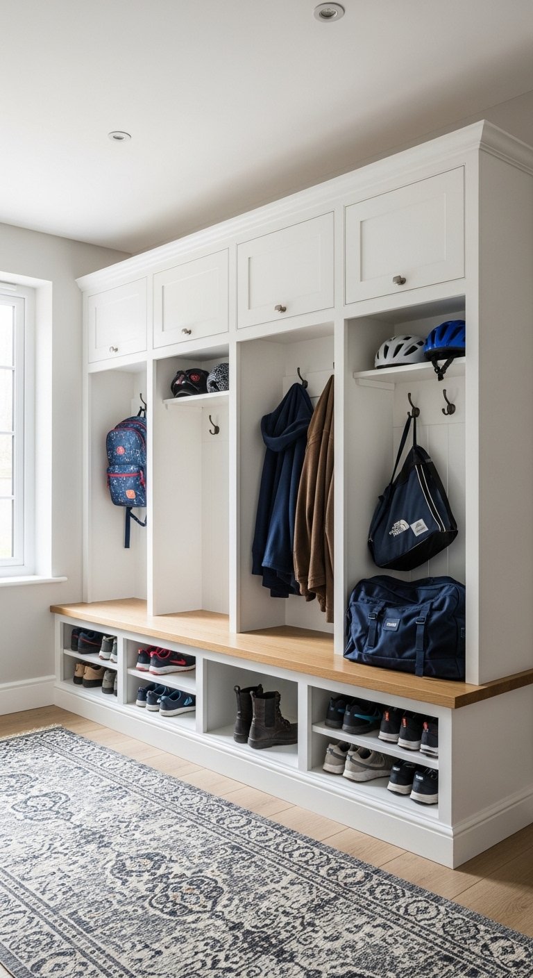 Mudroom Locker System