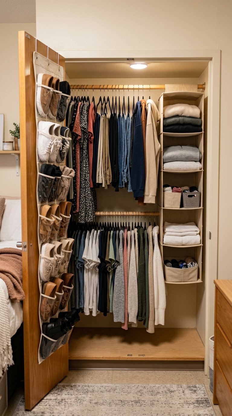 Organize Your Closet With Vertical Doublers