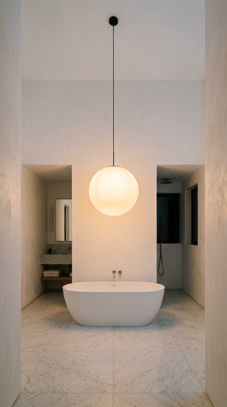 Oversized Globe Pendant Light