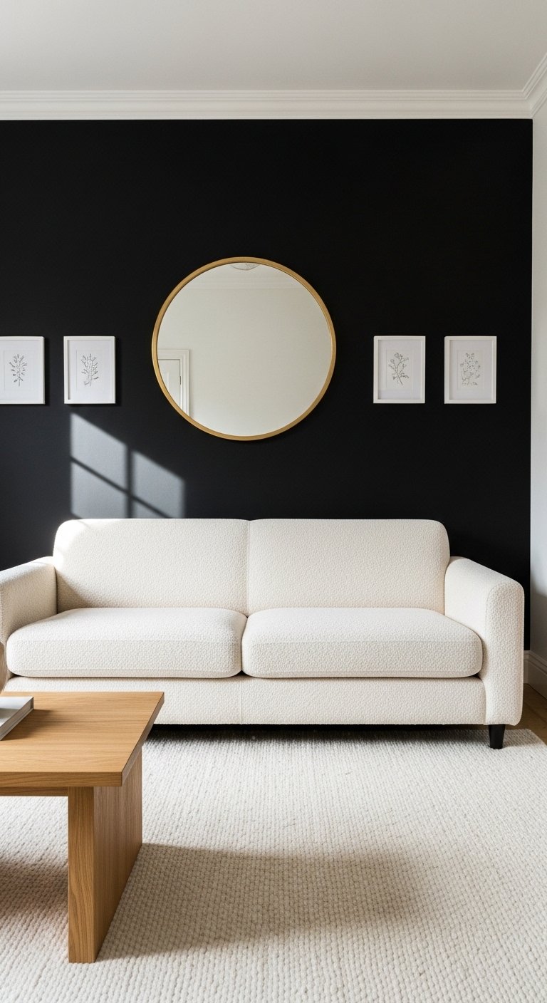 Paint With a Matte Black Accent