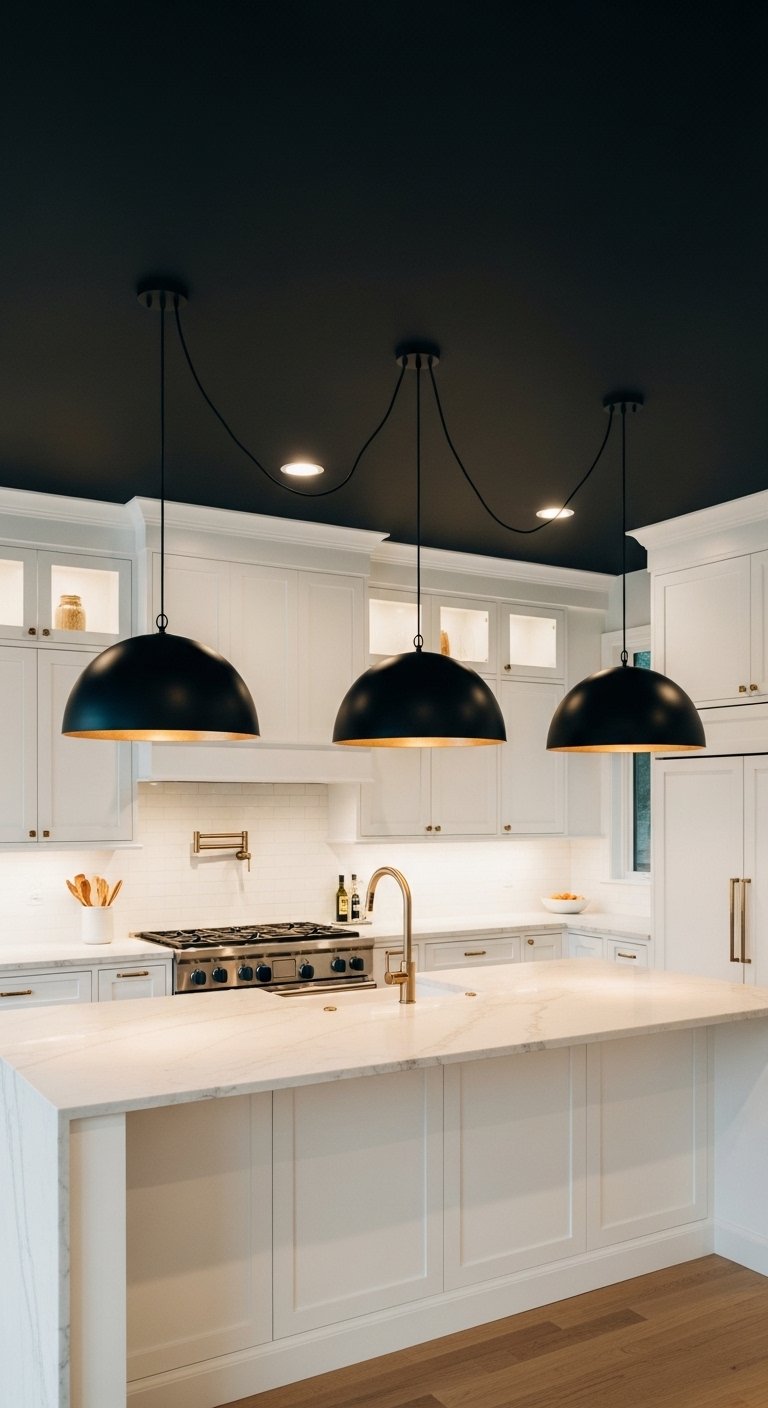 Paint Your Kitchen Ceiling Black