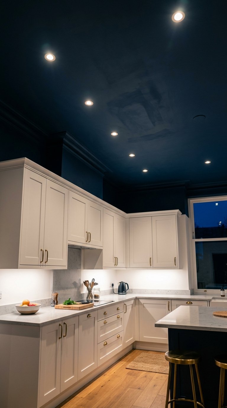 Paint the Ceiling a Deep Colour