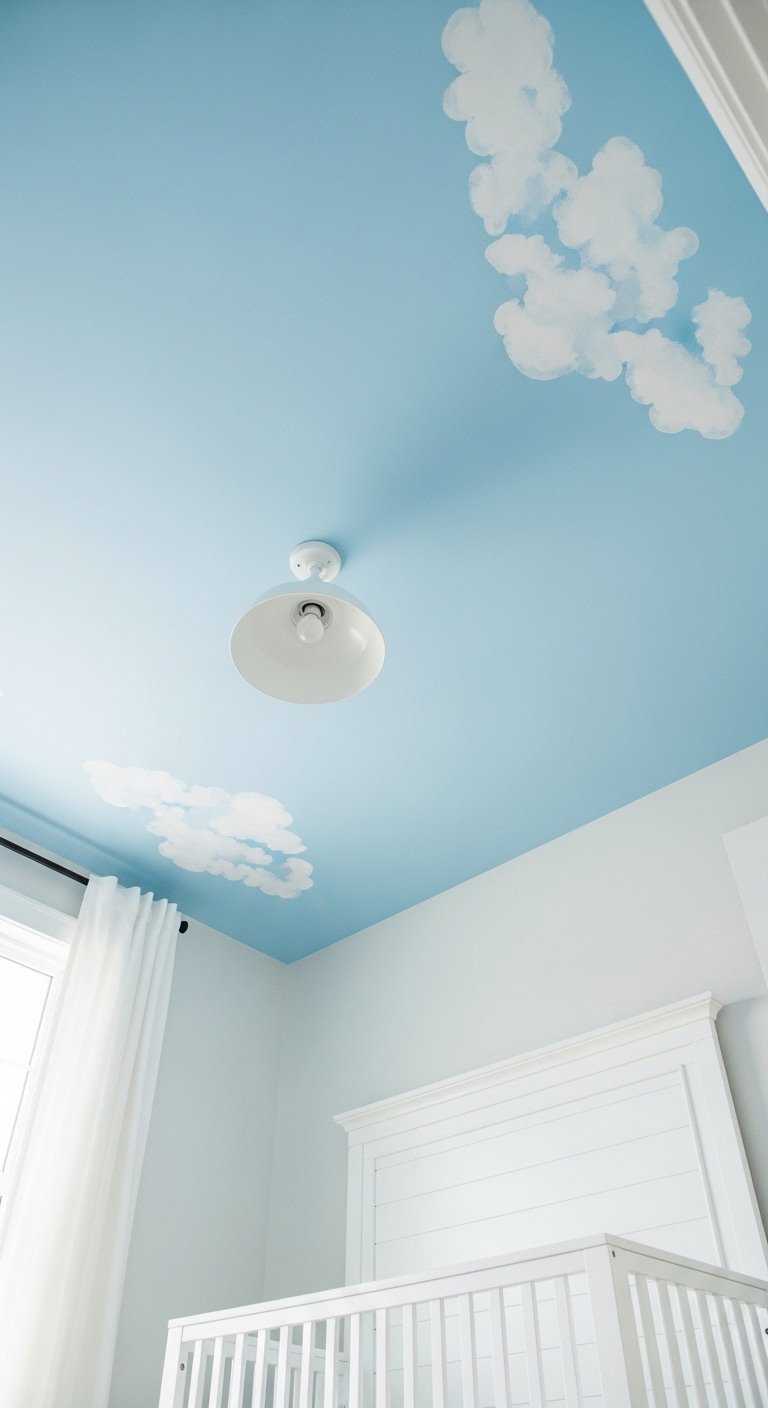 Paint the Ceiling a Soft Color